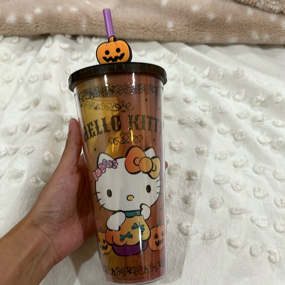 Hello Kitty Halloween Tumbler